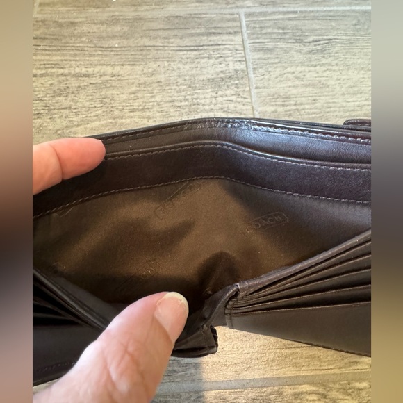 Coach Signature C Brown Wallet - Picture 5 of 7